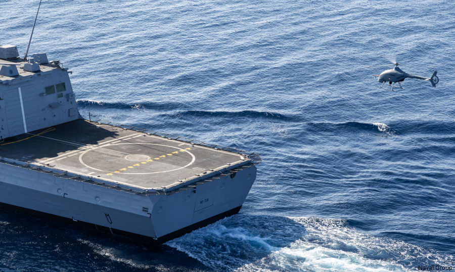 SDAM VSR700 Tested on French Navy Frigate