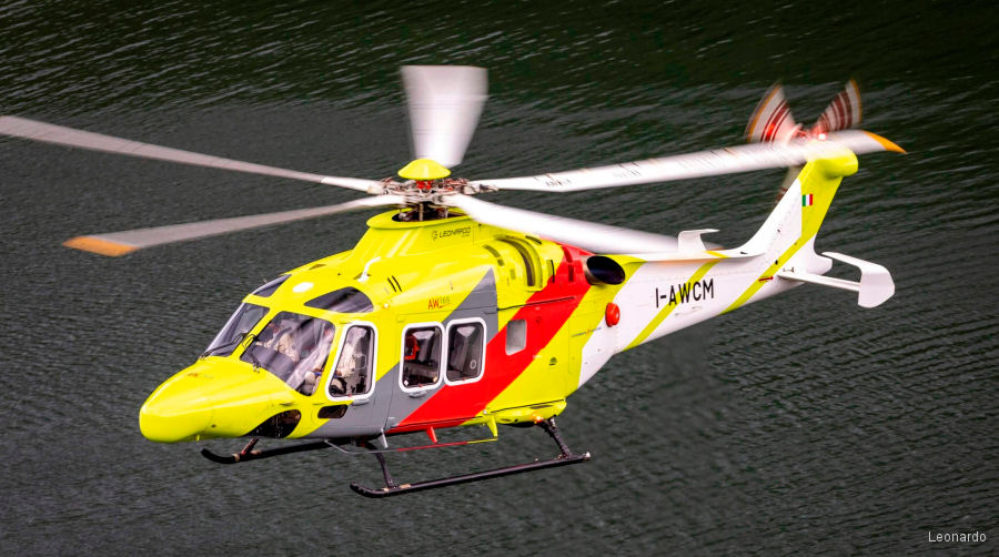helicopter news October 2023 Skidded AW169 Gets IGW Boost and 11 Seats