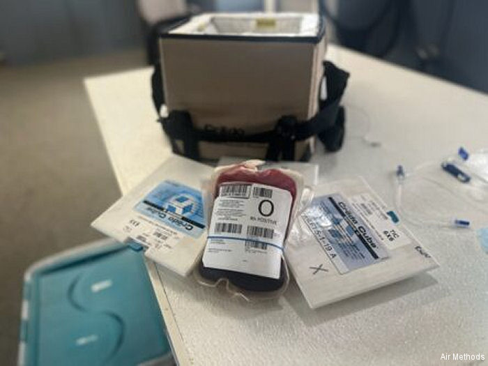 South Dakota Air Ambulance Carrying Life-Saving Whole Blood