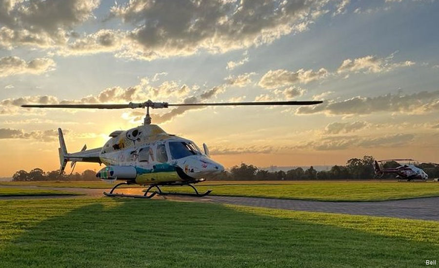 South Africa’s Rocket EMS Bell Helicopters in Action