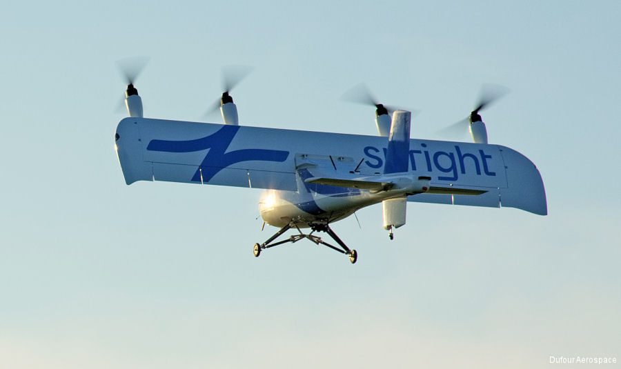 Spright Receives First Dufour Aero2 Drone