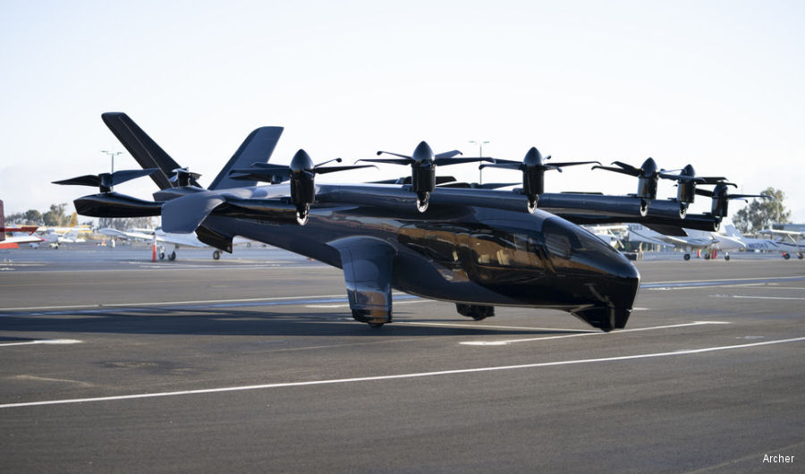 Stellantis will Build Archer Midnight eVTOL