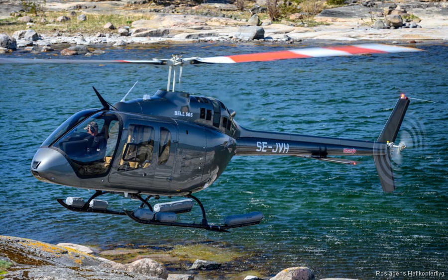 Swedish Roslagens Helikopterflyg Adds Bell 505