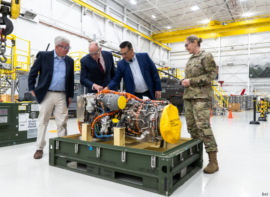 Bell Receives First T901 Engine for FARA Bell 360 Invictus