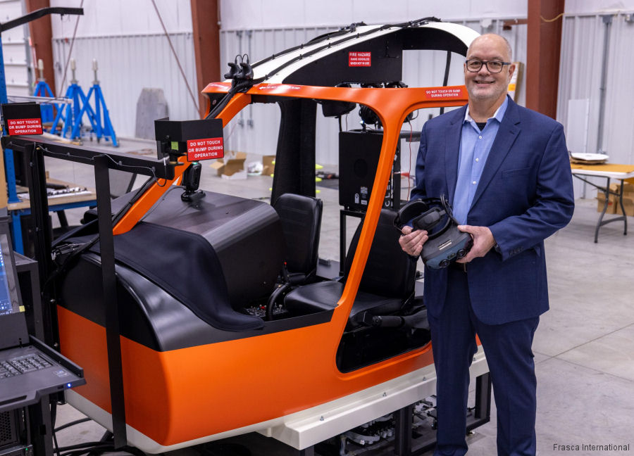 Frasca Trainers for US Navy TH-73A