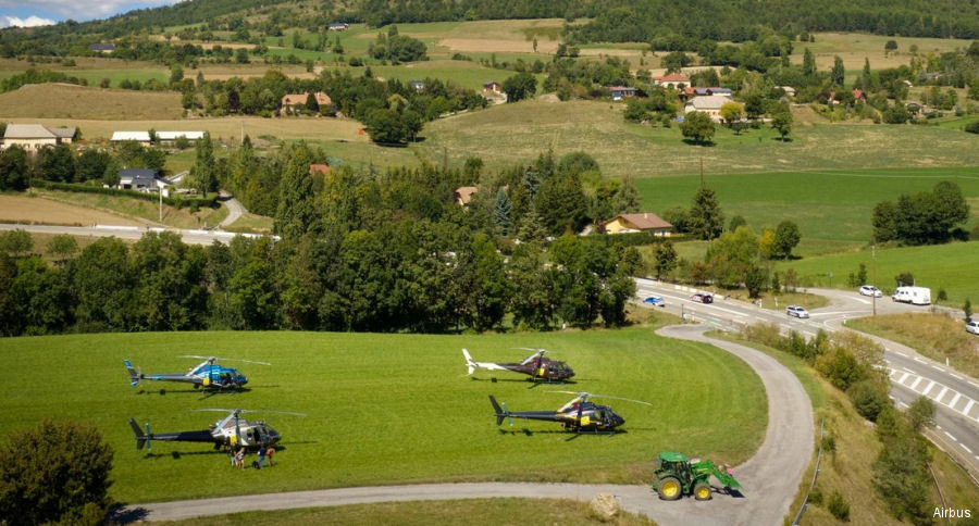 SAF Fuel for Tour de France Helicopters