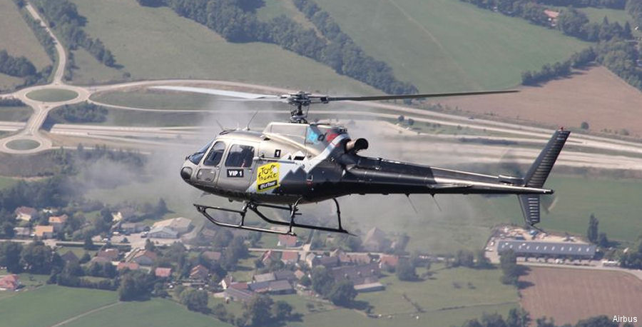 SAF Fuel for Tour de France Helicopters