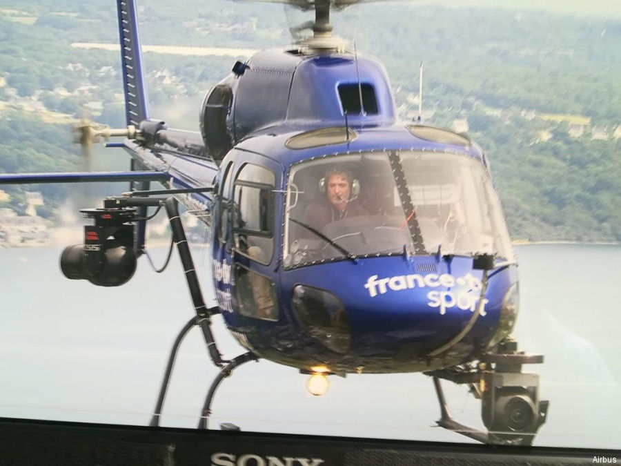 SAF Fuel for Tour de France Helicopters