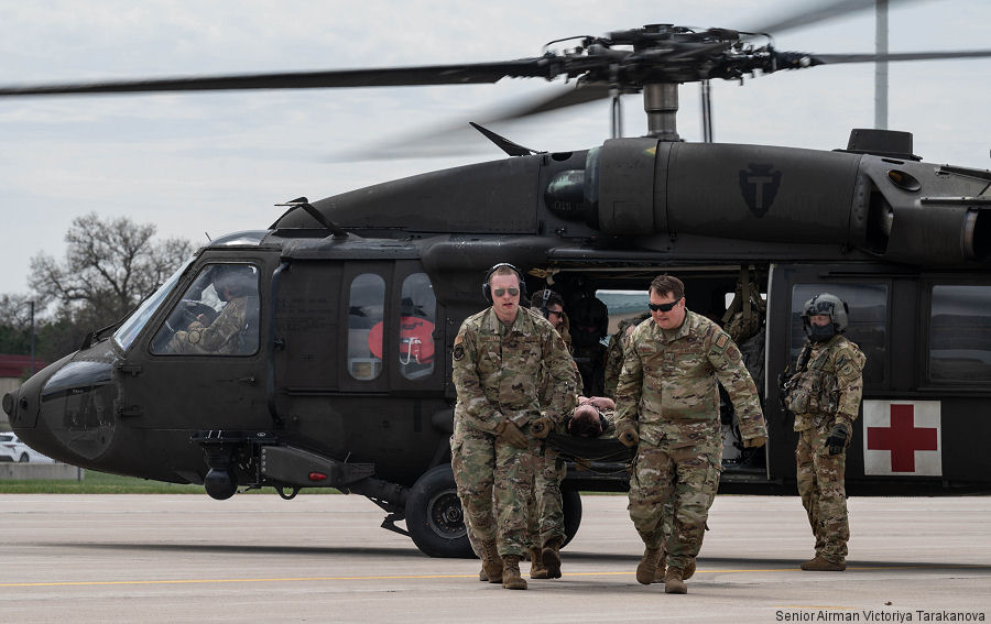 USAF Aeromedical Personnel Trained with Black Hawk