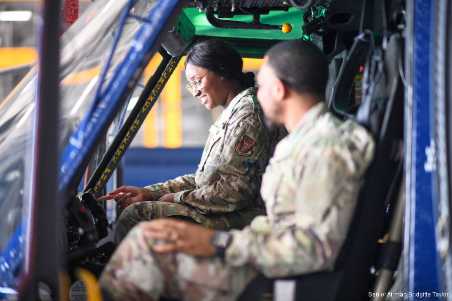 MH-139 Future Trainers Visited 1st Helicopter Squadron