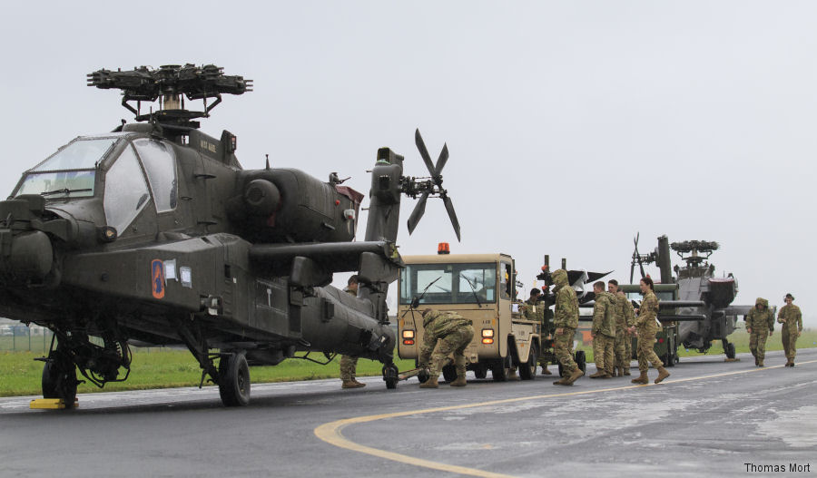 US Army Europe Upgrades to AH-64E V6 Apache