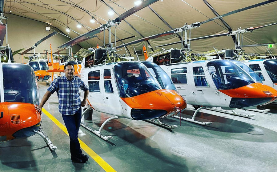 Volation Delivers Bell 206s to The Helicopter Institute
