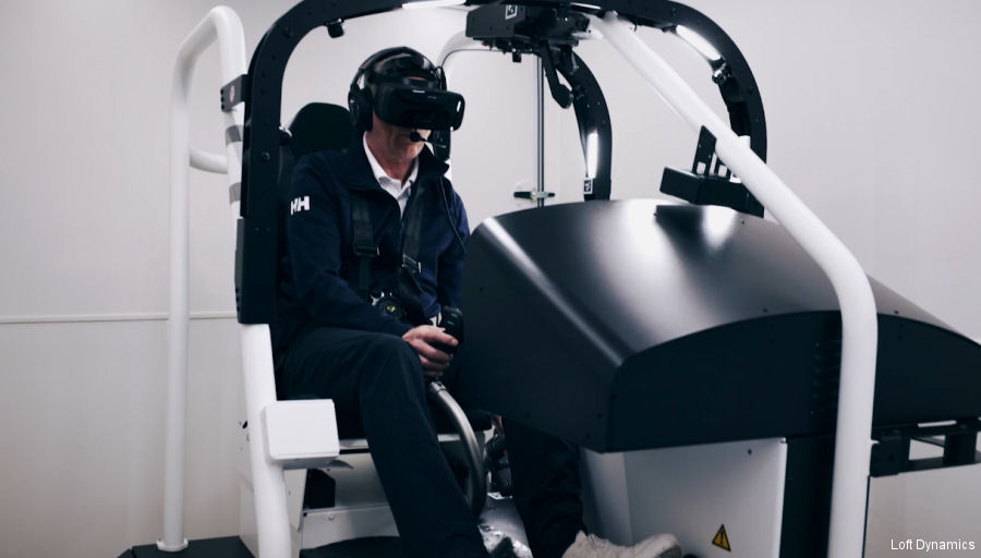VR Training for Helicopter Pilots