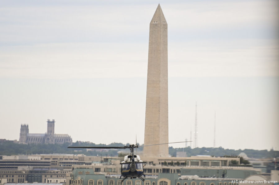 Washington Commanders Visit 1st Helicopter Squadron