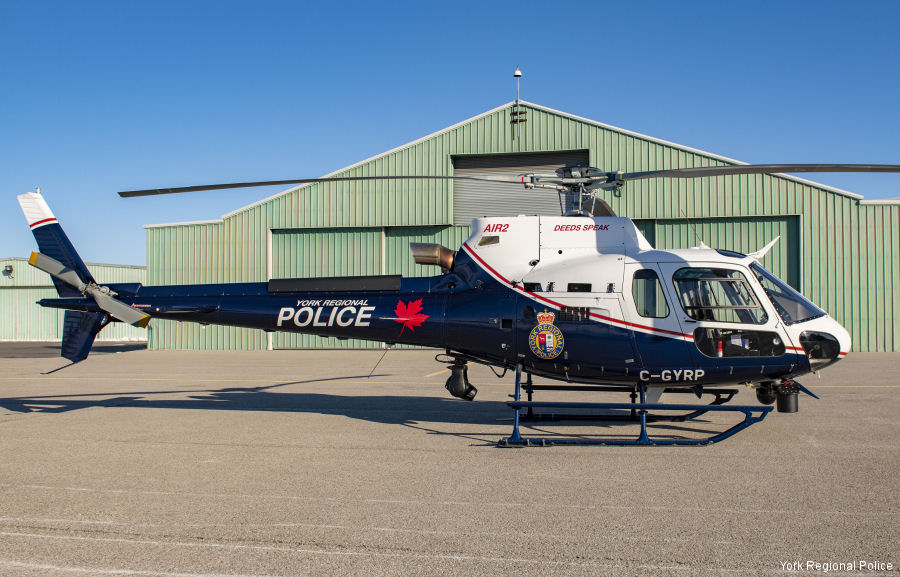 Canadian York Police Receives New H125