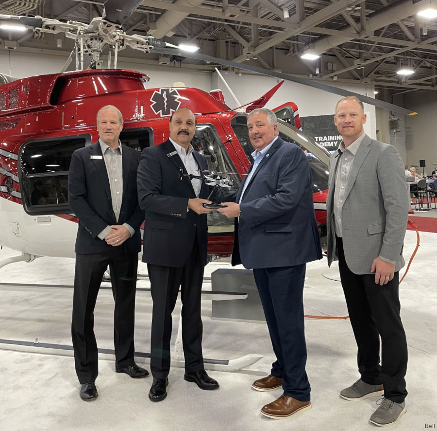 Global Medical Response to Add 15 Bell 407GXi Helicopters