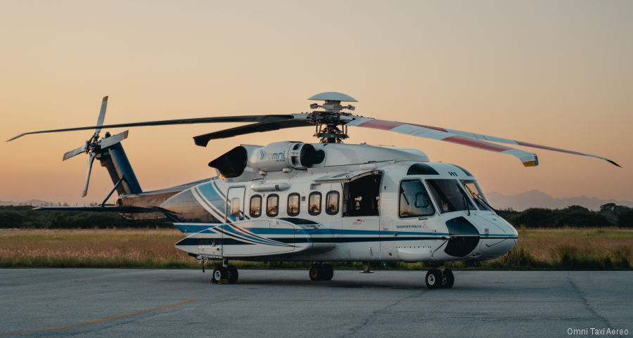 Omni Helicopter Services at Santos Basin for Equinor