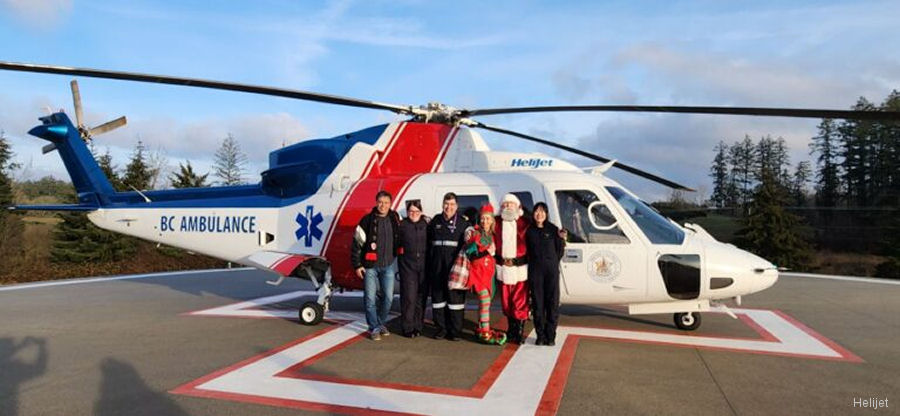 Twenty Years of “Santa Flights” by Helijet and BC Ambulance