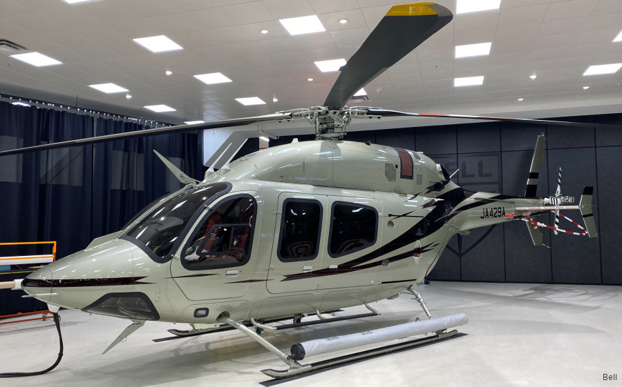 Japan’ First Bell 429 Designer Series Helicopter