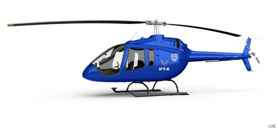 Entrol Bell 505 Simulators for CAE USAF IFT-R Training