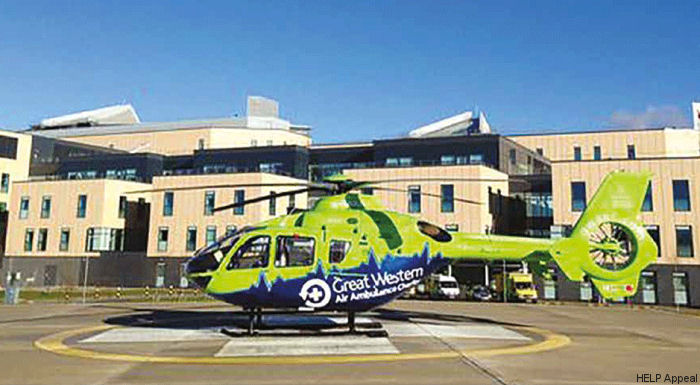 Over 2,2550 Landings at Southmead Hospital