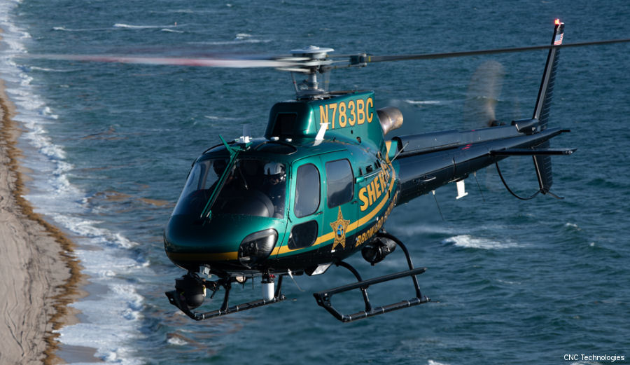 CNC Comms for Broward County Sheriff New Helicopters