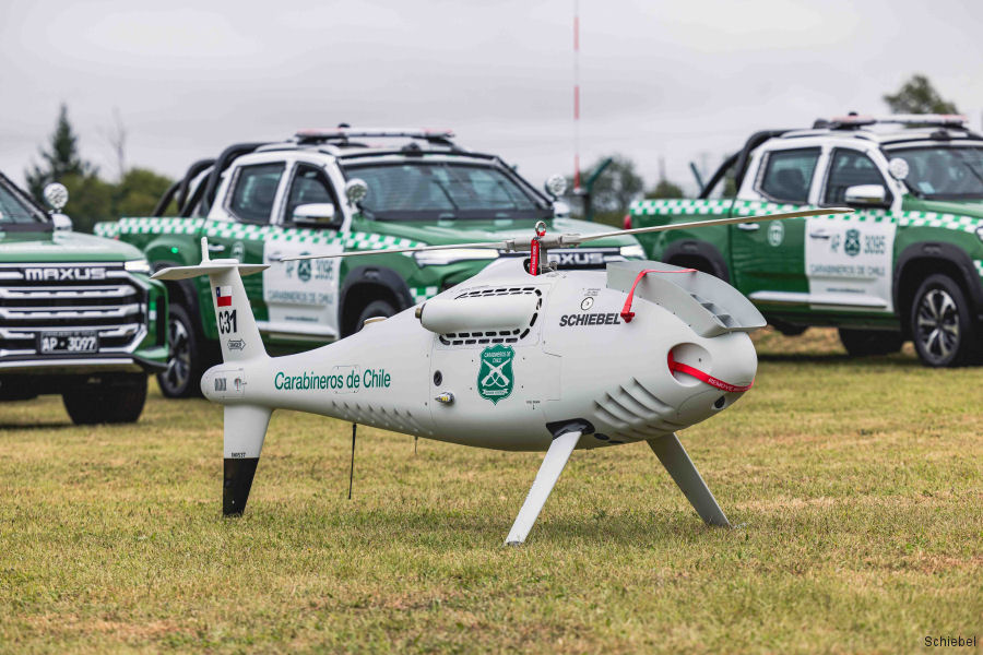 Two Camcopter Drones for the Chilean National Police