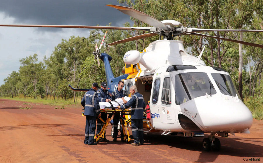 Careflight AW139 Celebrates 10 Years in the Northern Territory