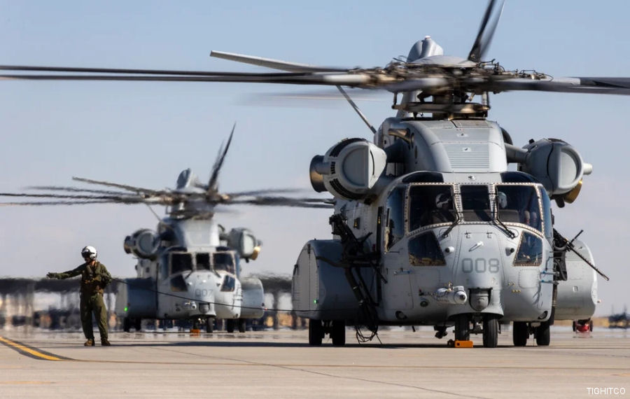 TIGHITCO Wins Contract for CH-53K Lots 7-8 Components