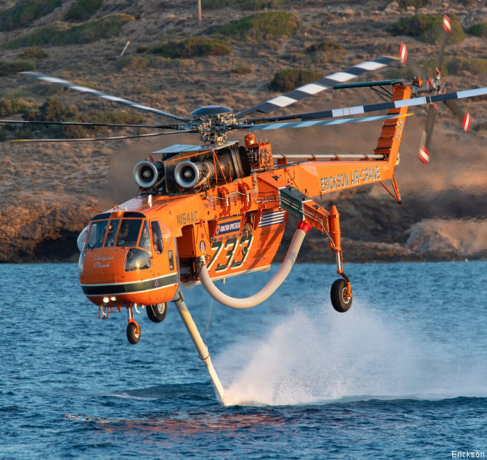 Firefighting Helicopters Arriving in Chile