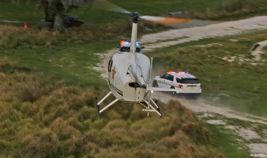 Polk County Sheriff’s R66 in the Fourth “Climb Higher” Robinson Series