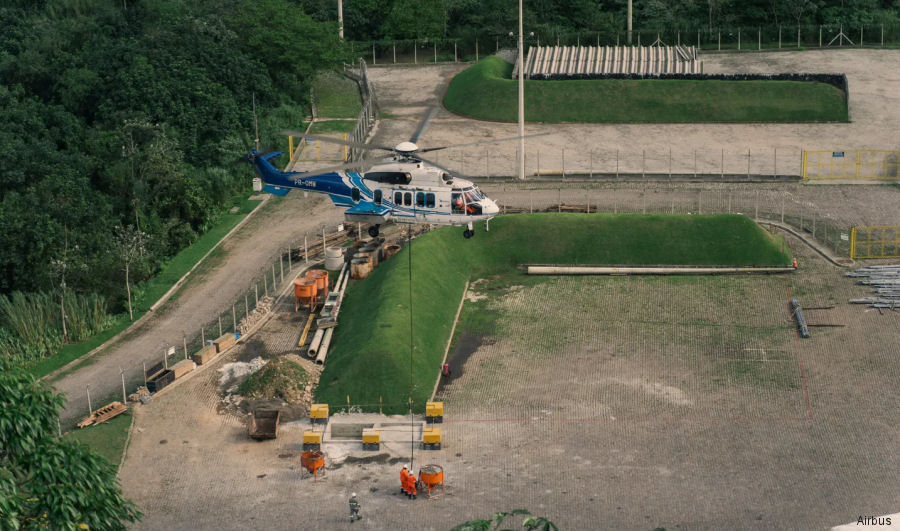 Power Line Construction in Brazil with the H225 Helicopter