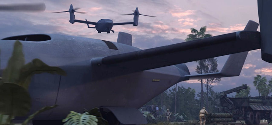 Bell Awarded Funding for DARPA SPRINT X-Plane