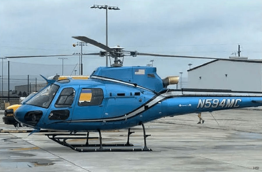 HSI Texas Delivers H125 to East Flagler Florida