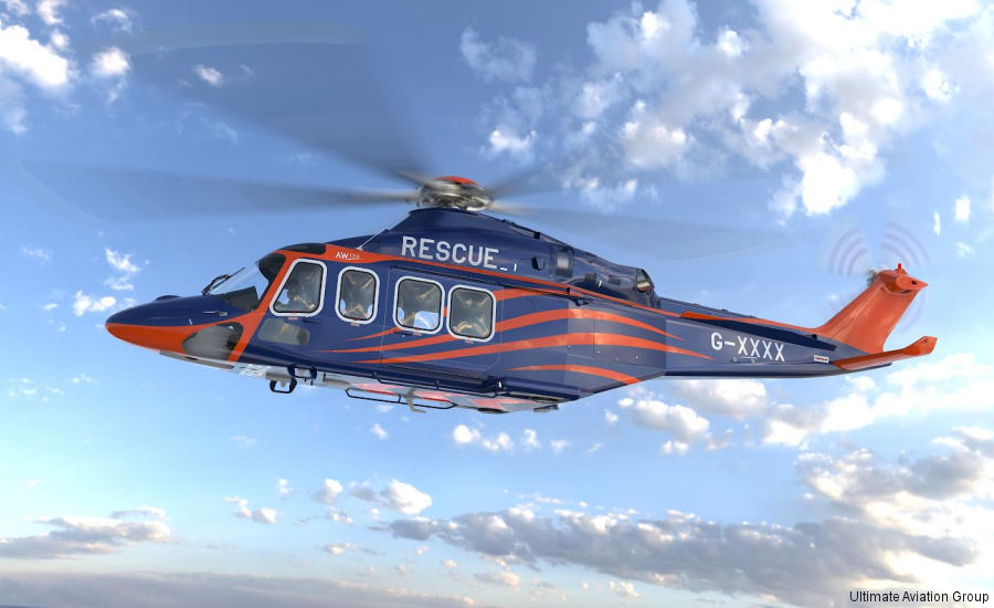 OHS Adding Two AW139 for North Sea Search and Rescue