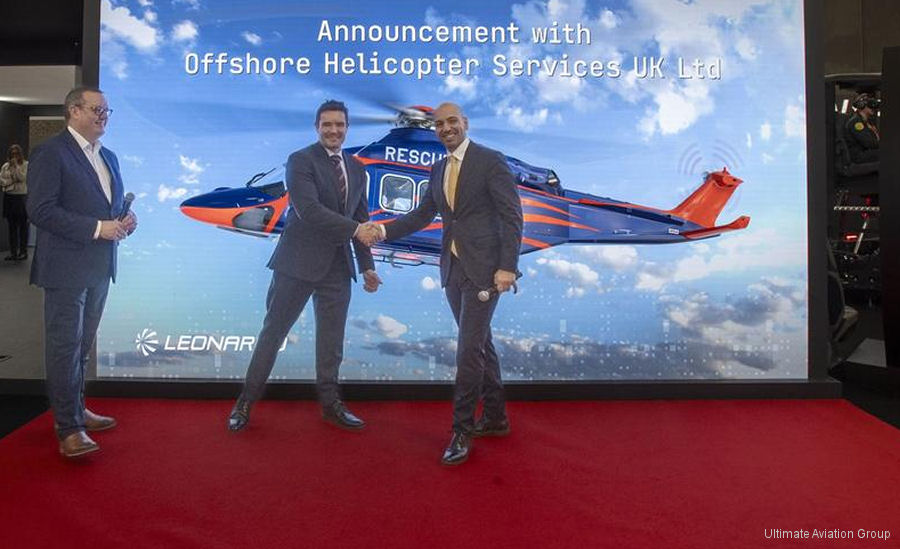 OHS Adding Two AW139 for North Sea Search and Rescue