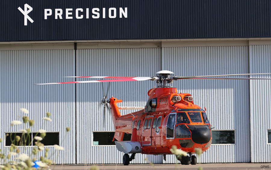 Precision Adds HUMS Monitor to Firecat Super Puma