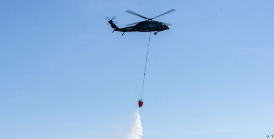 Autonomous Black Hawk for Rapid Response to Wildfires