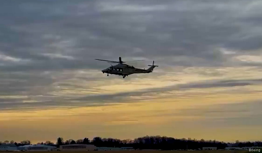 First Flight of the First Production MH-139