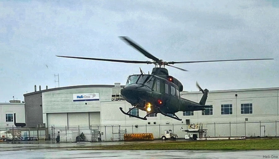 First CH-146 Griffon Arrives at Heli-One for Mk2 Update