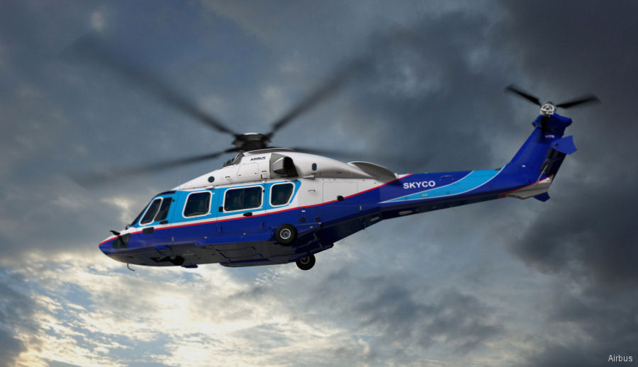 Chinese SKYCO Leasing Sign For Six H175 Helicopters