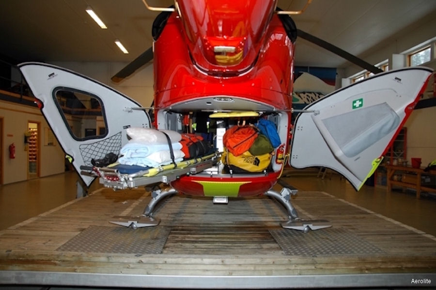 FAA Approval for Aerolite Medical Interior on H135 T3H/P3H