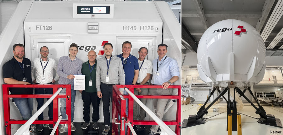 Certification for REGA H145D3 Simulator in Zurich