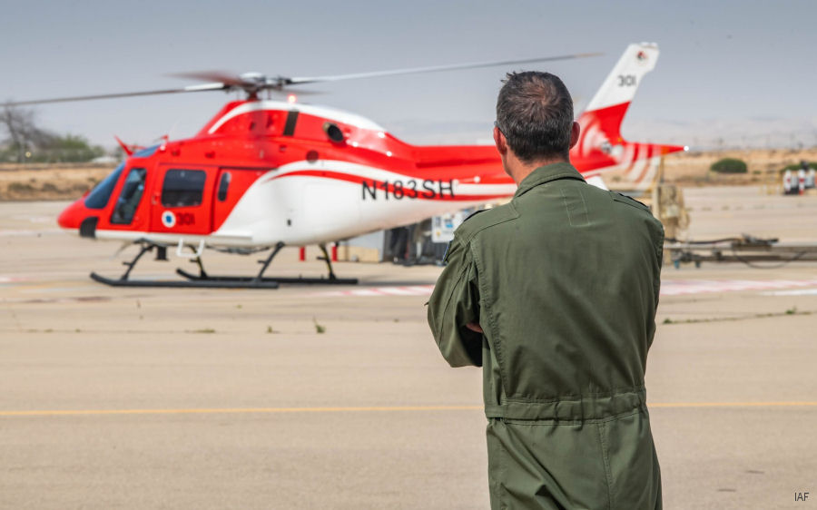 First Flight of Israeli Air Force New Trainer Helicopter