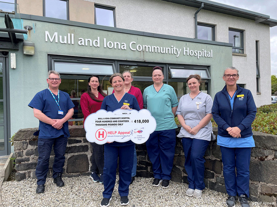 Isle of Mull Hospital New Helipad