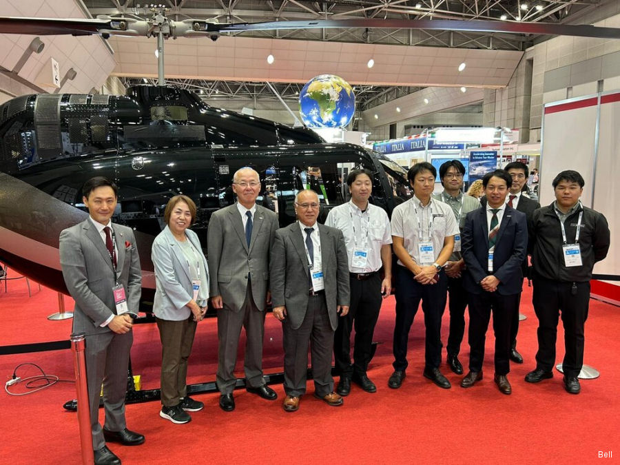 Heli Service Japan Purchases Third Bell 505 Helicopter