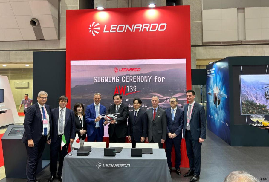 Toho Air Orders Additional AW139 for Shuttle Service