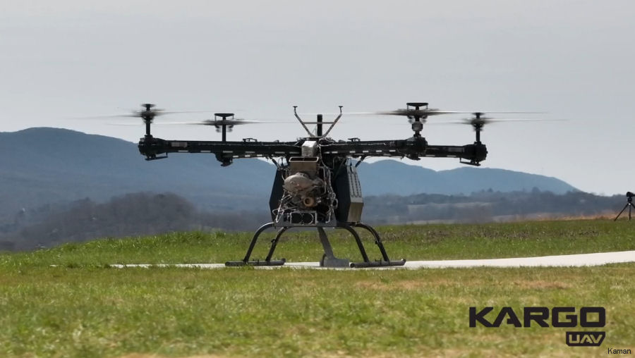 Kaman Kargo UAV First Flight