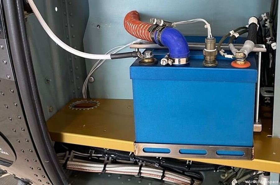 Airwolf Lithium-Ion Battery STC for LAPD Airbus H125
