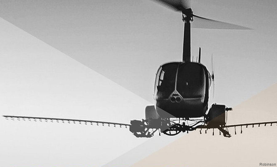 Robinson Helicopters at the 2024 Ag Aviation Expo